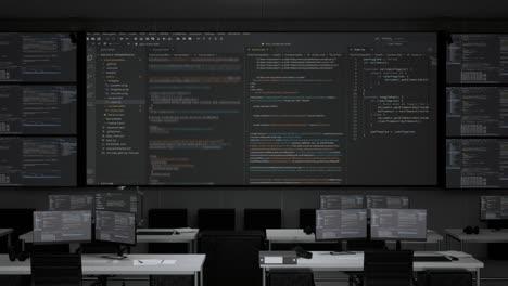 espacio de trabajo de codificación moderno