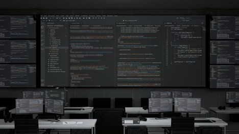 modern coding workspace