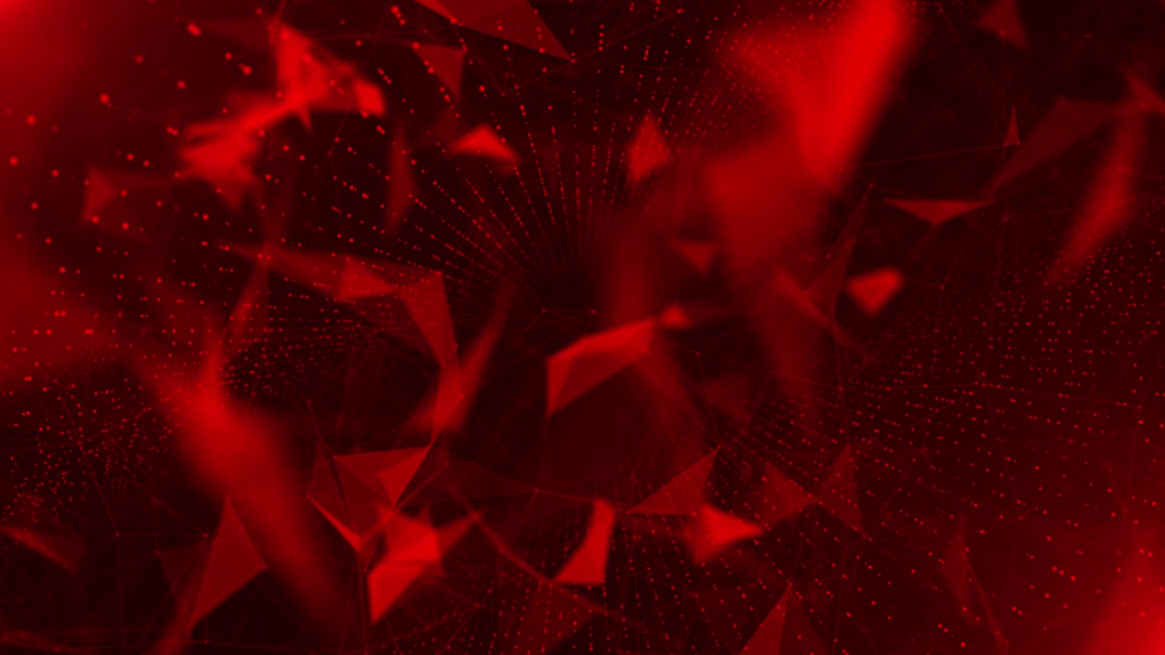 Polygon digital network blue abstract plexus science connections wire system geometry blockchain