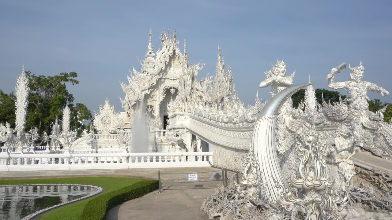 White Temple revelation in Chiang Rai, Thailand.