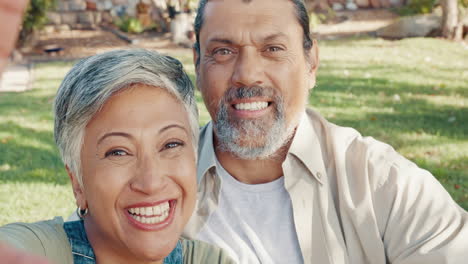 love senior couple and video call with wave