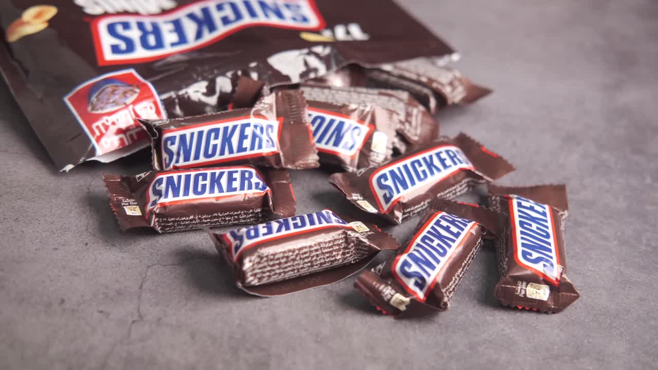 스니커스 캔디 바