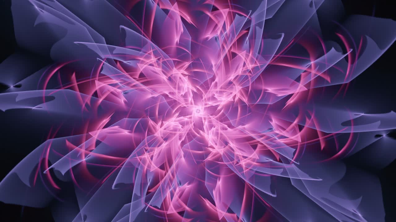 patrones de mandala hipnóticos, enigmáticos flujos intrincados geométricos fractales éxtasis abstracto, bucle sin fin de despertar espiritual flujo de energía, latidos visuales remolinos de fantasía