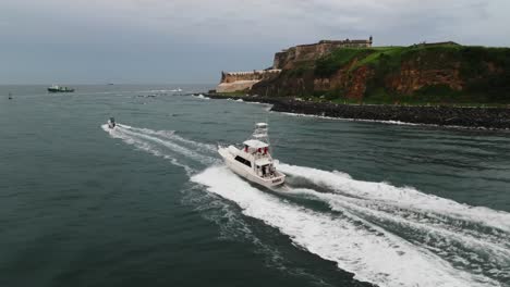 Boat-Leaving-Old-San-Juan-Bay-after-The-70th-International-Billfish-Tournament-11