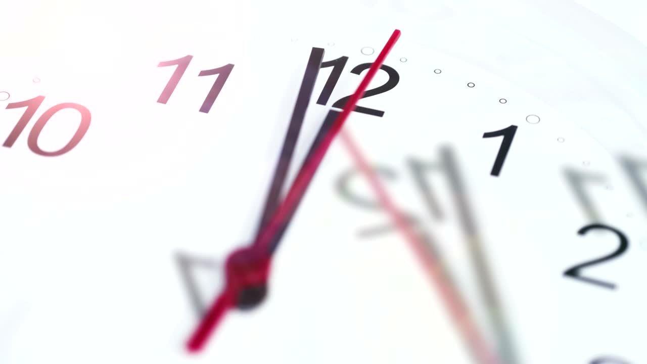 el tiempo vuela. el concepto del tiempo 4k