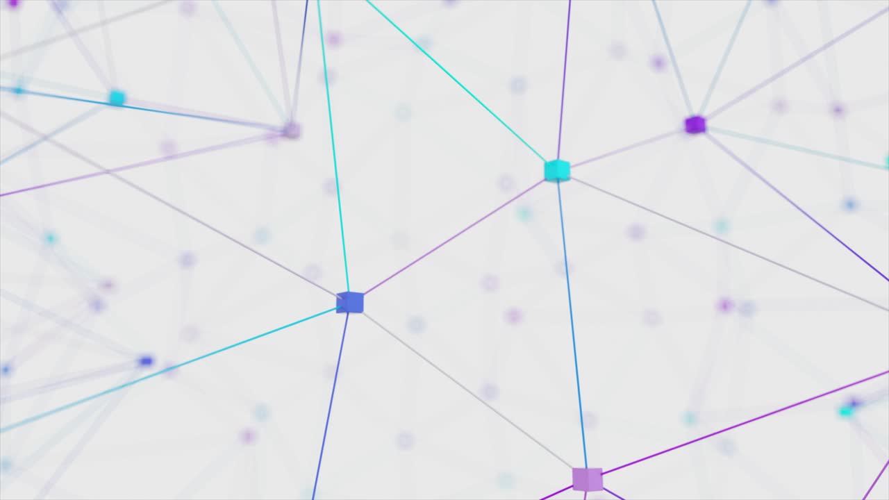 visualización de la red abstracta