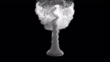 abstract explosion/tree visualization