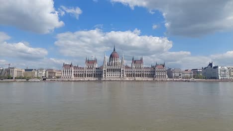 time-lapse video: the hungarian parliament building in budapest, hungary