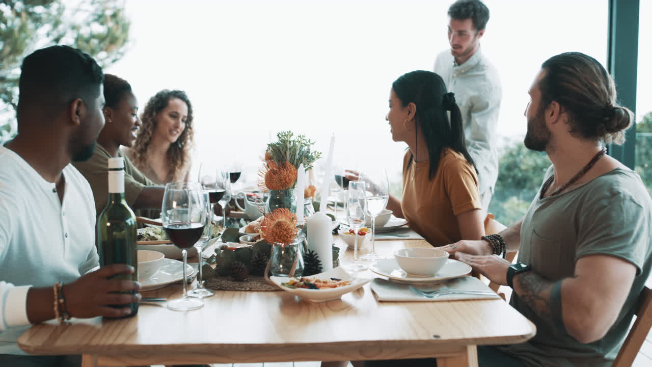 Everyone's eager to dig in and enjoy