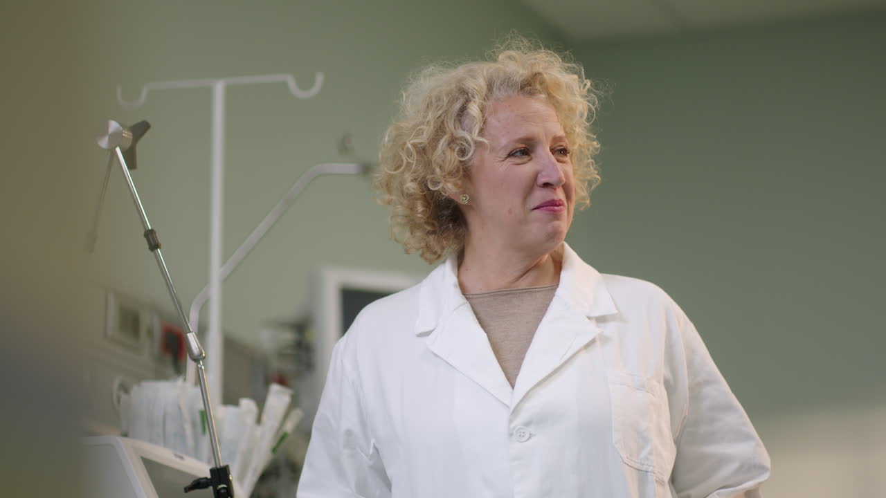 médico en el hospital