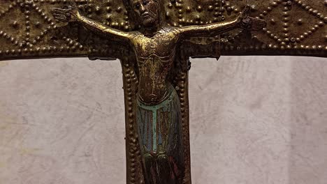 medieval catholic crucifix. jesus church cricifixion