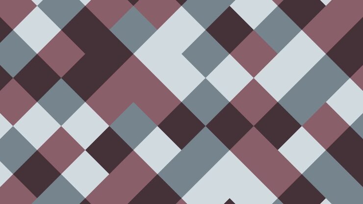 Seamless geometric background with various dynamic tiles. Abstract moving pattern with multicolor geometric shapes. Motion graphic background in a flat design with geometric elements