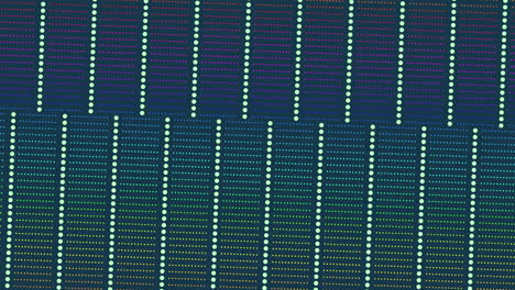 a colorful grid of vertical and horizontal lines forms a checkerboard pattern with squares of various colors, creating a vibrant and eye-catching design