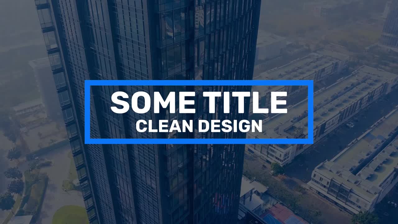 Business-Titel 09 Farbsteuerung Adobe After Effects 2022 Auflösung 3840×2160 Ausblendungsanimation