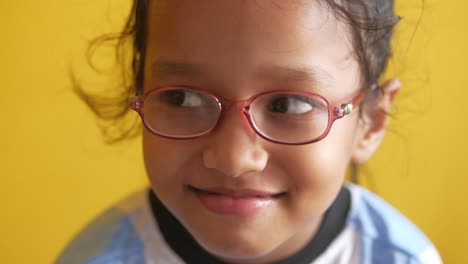 Portrait-of-a-child-in-new-glasses