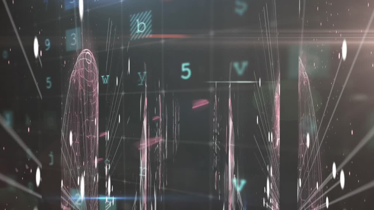 데이터 처리에 대한 사이버 보안 개념 텍스트