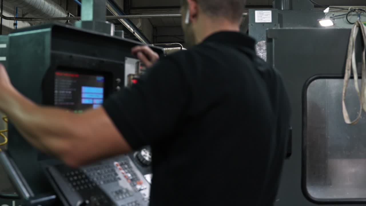 operación de la máquina cnc