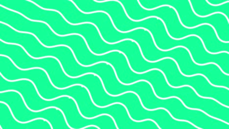 Minimal Wavy Abstract Animated Background