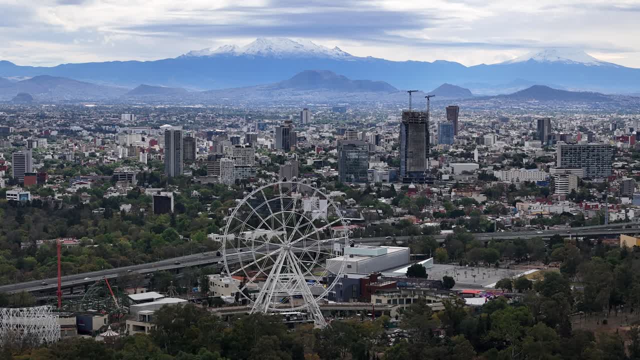 Hyperlapse at chapultepec in mexico city