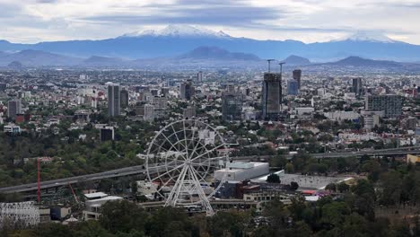 hyperlapse at chapultepec in mexico city