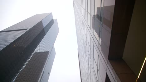 tracking through skyscrapers in la