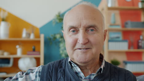 older man in home environment