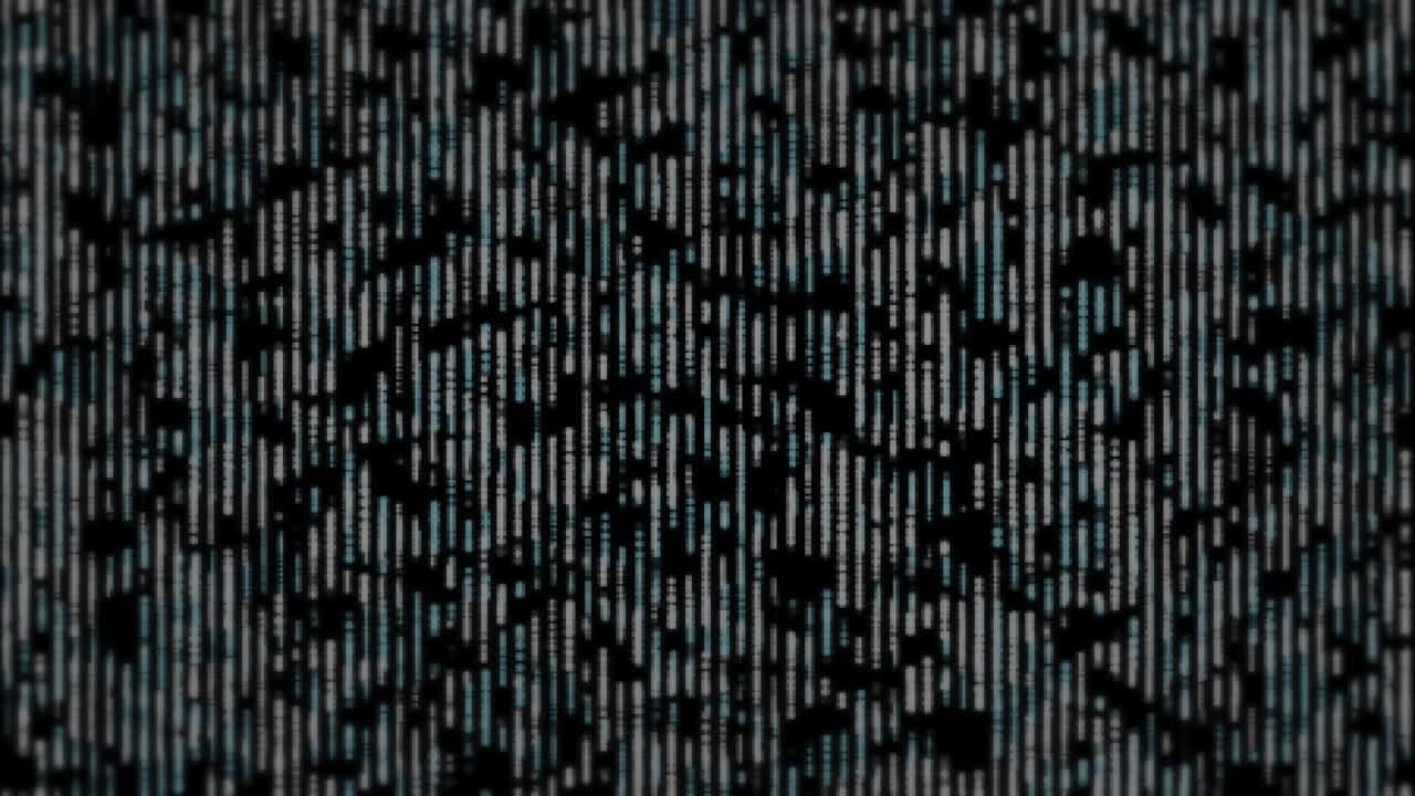No signal old vintage TV. Static color noise. Glitch Error Video Damage loop Animation Background.
