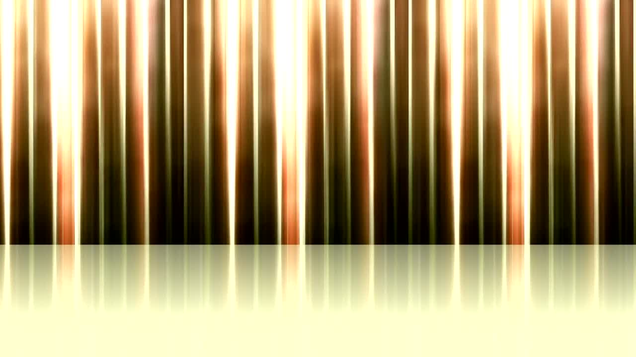커튼 골드 반사 비디오 배경