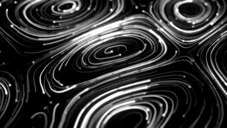 4k abstract neon swirls.