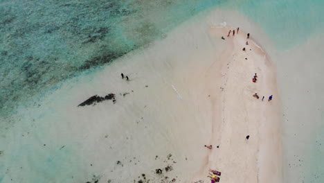 Aerial-view-of-tropical-beach-on-the-Bulog-Dos-Island,-Philippines-20