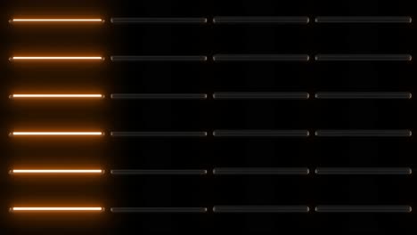 diseño de luz de neón abstracto