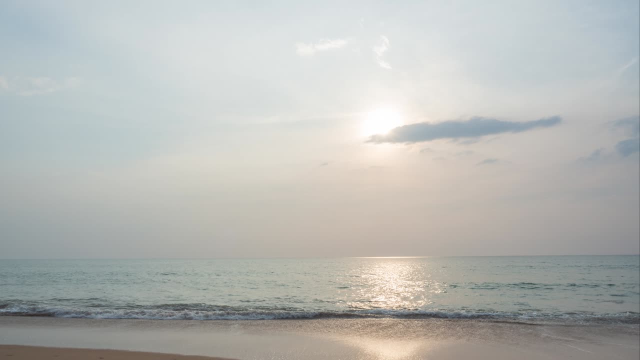 dramatic cloudy sky, dark cumulus clouds palm trees, sunlight shines through clouds in moody day, b-roll timelapse nature cloudscape background screen. tropical hot weather in summer season.