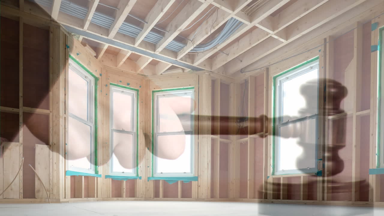 판매 중인 집의 디지털 애니메이션 4k