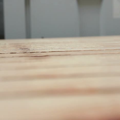 línea de producción en una fábrica de carpintería