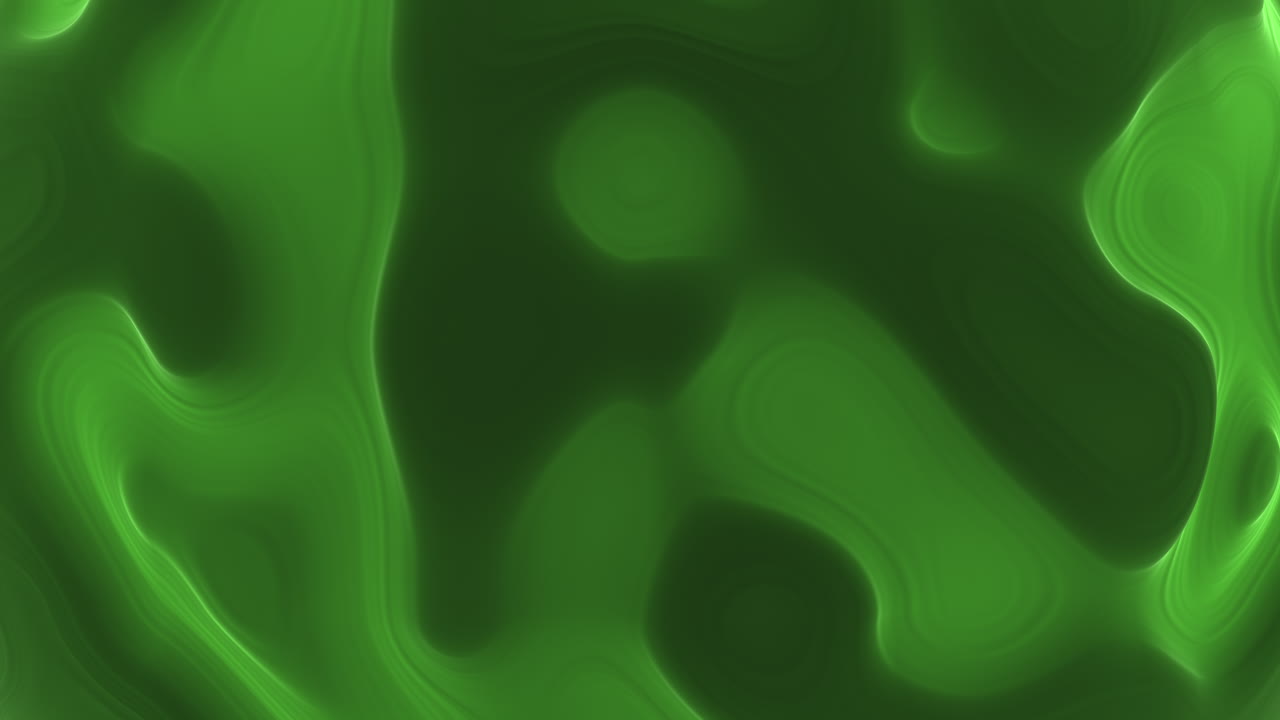 ondas de elegancia que fluyen verdes