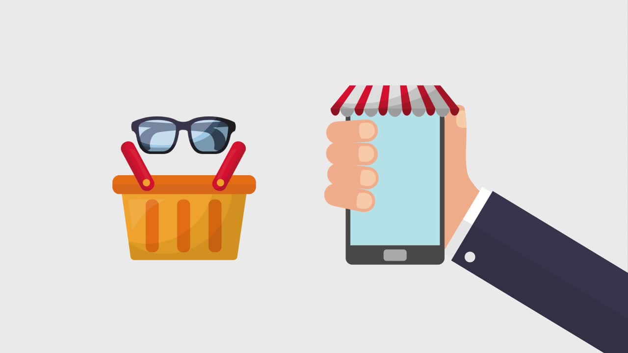 온라인 쇼핑 애니메이션 hd