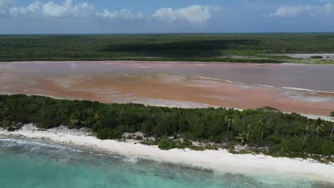 increíble imagen aérea de drones de la playa del mar
