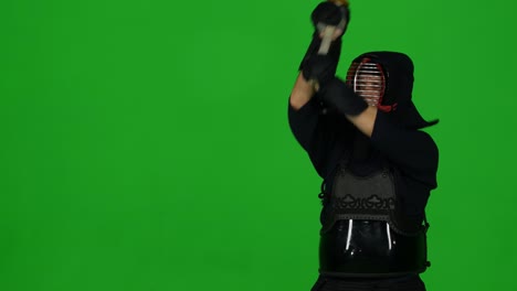 sesión de entrenamiento de kendo