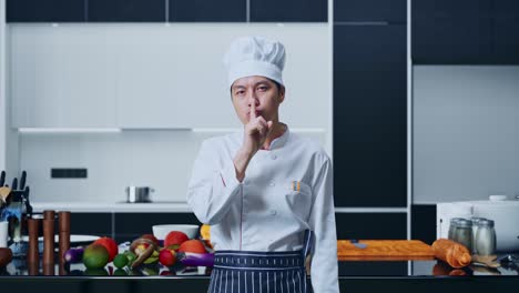 chef in kitchen
