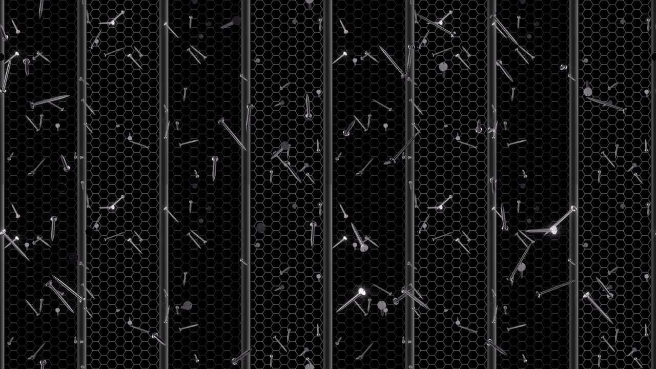 배경 스크루 루프 타일 회전