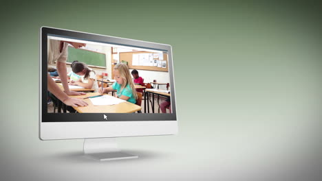 videos de una clase escolar