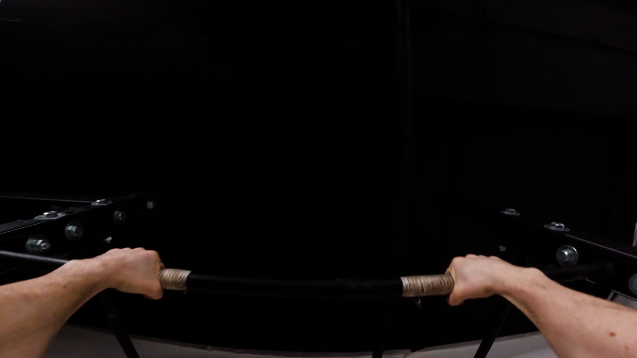 Person Doing Pull-Ups