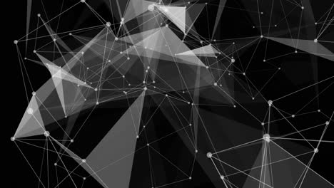 abstract geometric network backgrounds