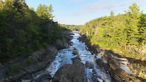 Rocky-river-in-the-middle-of-a-forest