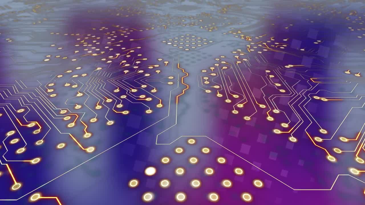 анимация фотографий пользователя на розовом, синем и бежевом фоне