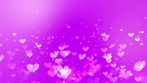love heart sketch style motion animated background