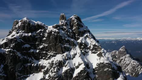 Beautiful-view-of-Sky-Pilot-mountain-in-Squamish,-BC,-Canada