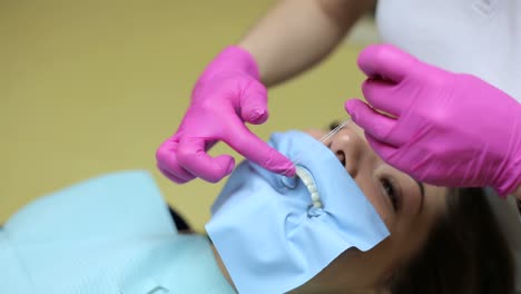 dental flossing procedure