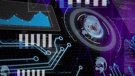 Animation-of-scope-scanning-and-data-processing-on-interface