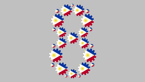 el filipino número ocho